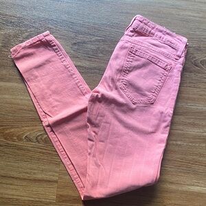 Just USA Salmon Skinny Jeans for Women